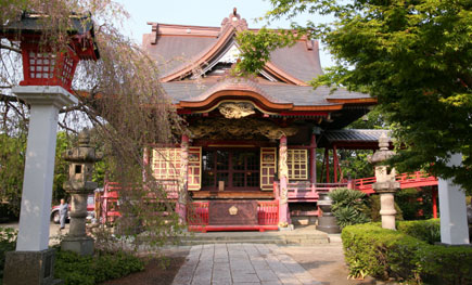 桂岸寺の本堂の写真